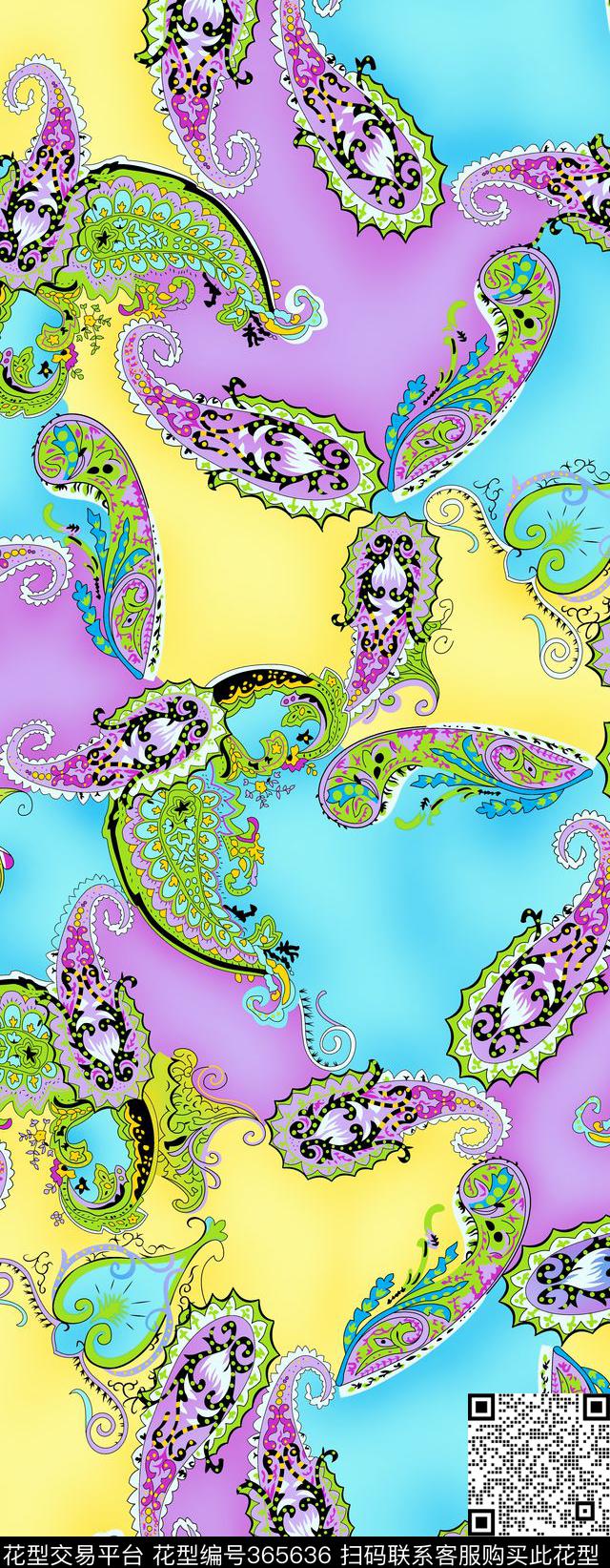 传统印花华亿平台下载（图片编号: 365636） - 瓦栏（Walan）