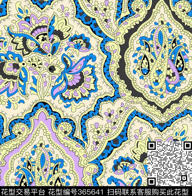 传统印花华亿平台下载（图片编号: 365641） - 瓦栏（Walan）