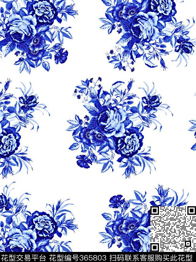 传统印花华亿平台下载（图片编号: 365803） - 瓦栏（Walan）