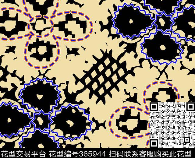 传统印花华亿平台下载（图片编号: 365944） - 瓦栏（Walan）