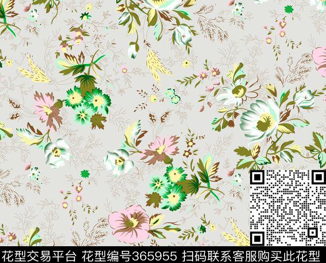 传统印花华亿平台下载（图片编号: 365955） - 瓦栏（Walan）