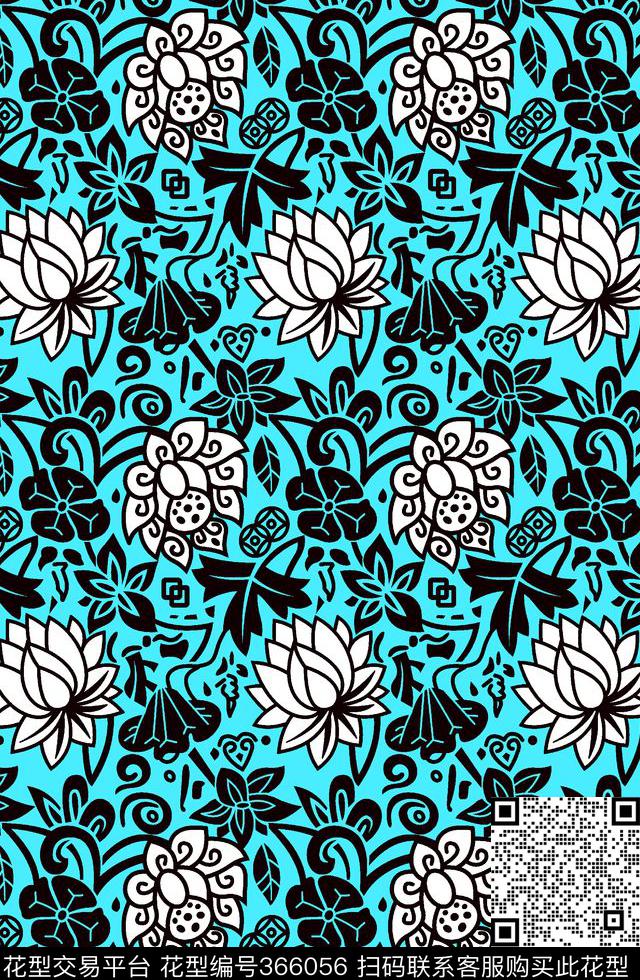 2014-08传统印花华亿平台下载（图片编号: 366056） - 瓦栏（Walan）