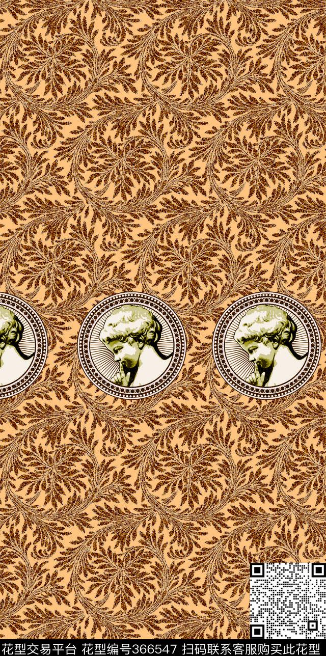 抽象数码印花华亿平台下载（图片编号: 366547） - 瓦栏（Walan）