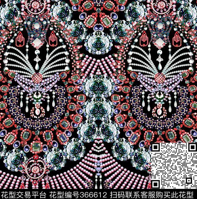 传统印花华亿平台下载（图片编号: 366612） - 瓦栏（Walan）