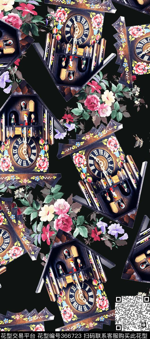 女装四方连续抽象几何
花鸟植物数码印花华亿平台下载（图片编号: 366723） - 瓦栏（Walan）