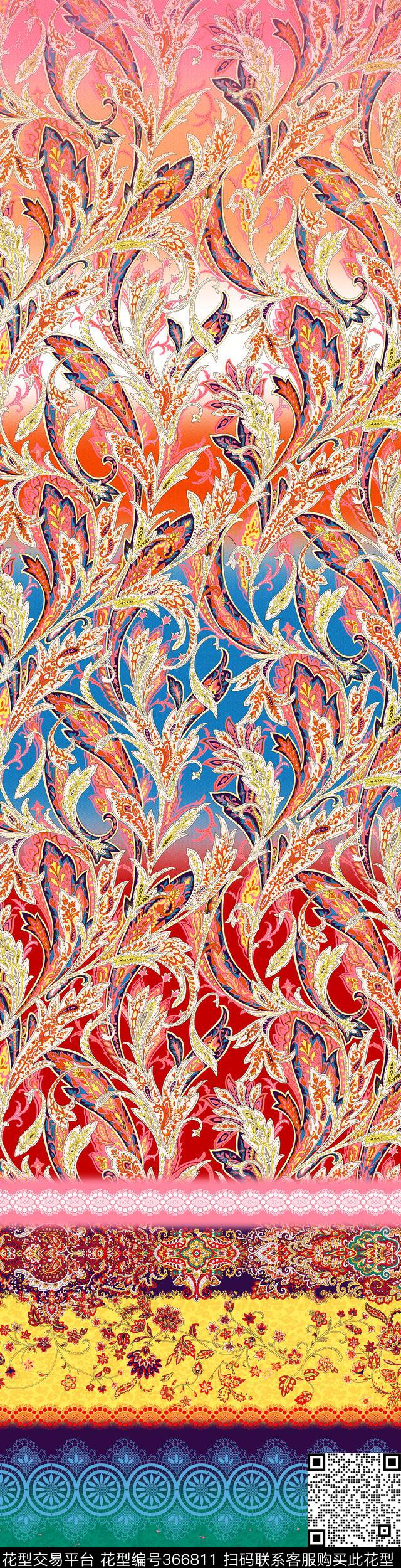 传统印花华亿平台下载（图片编号: 366811） - 瓦栏（Walan）