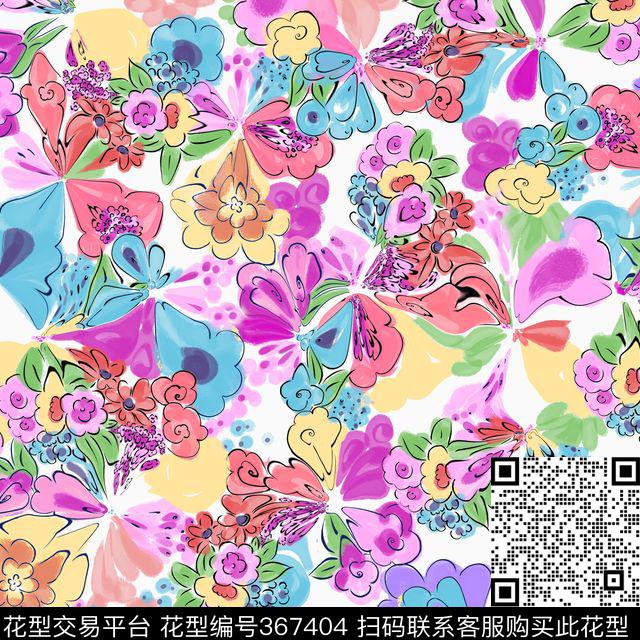 传统印花华亿平台下载（图片编号: 367404） - 瓦栏（Walan）