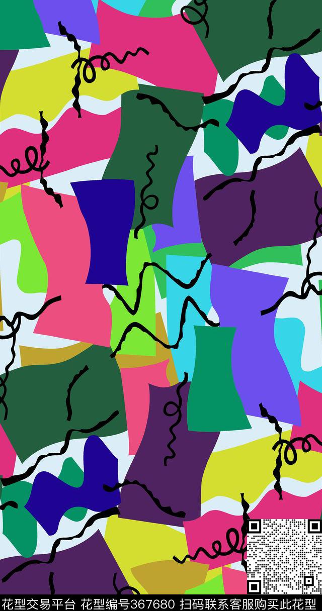 传统印花华亿平台下载（图片编号: 367680） - 瓦栏（Walan）