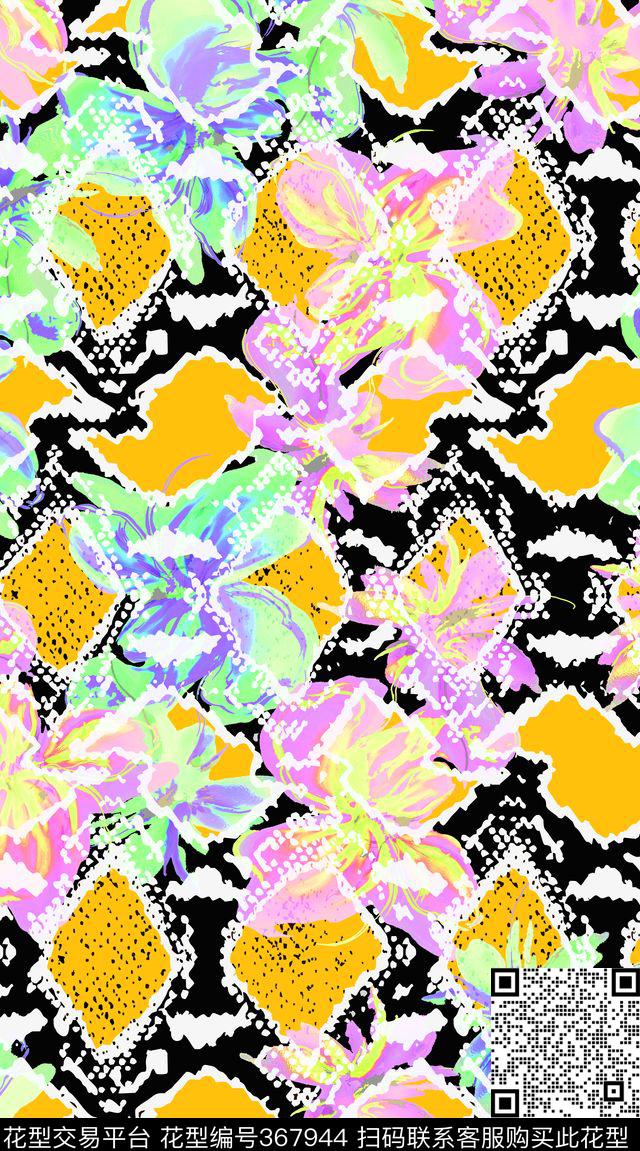 动物动物纹传统印花华亿平台下载（图片编号: 367944） - 瓦栏（Walan）