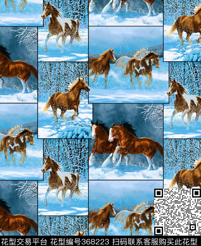 动物华亿平台动物纹数码印花华亿平台下载（图片编号: 368223） - 瓦栏（Walan）