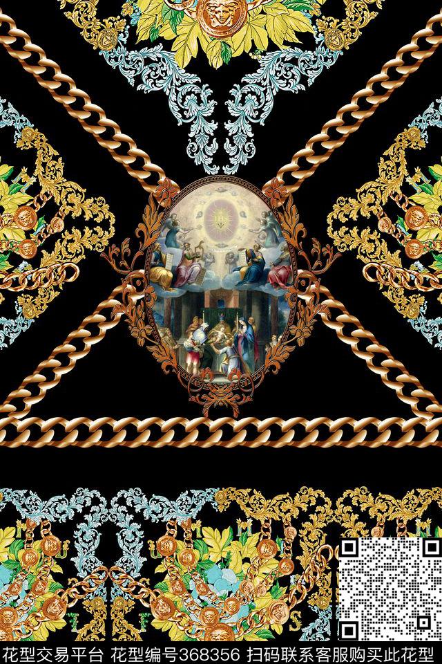 定位相框欧式数码印花华亿平台下载（图片编号: 368356） - 瓦栏（Walan）