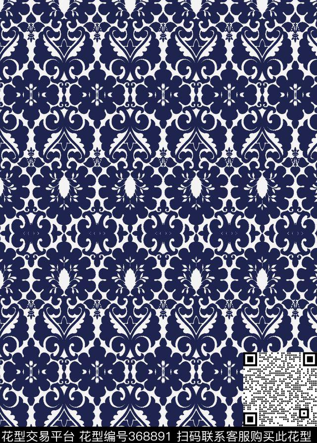 复古纹路男装纹路男装印花集锦数码印花华亿平台下载（图片编号: 368891） - 瓦栏（Walan）