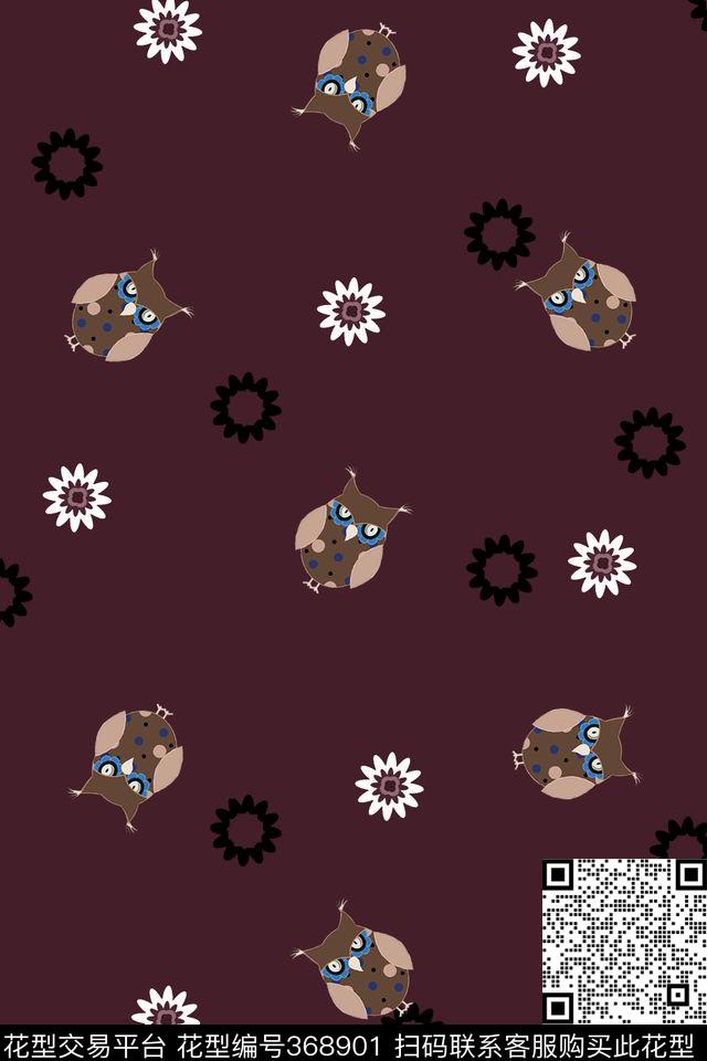 动物、几何小动物、几何男装印花集锦传统印花华亿平台下载（图片编号: 368901） - 瓦栏（Walan）