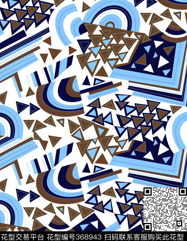 几何F-几何条纹/Fringe传统印花华亿平台下载（图片编号: 368943） - 瓦栏（Walan）