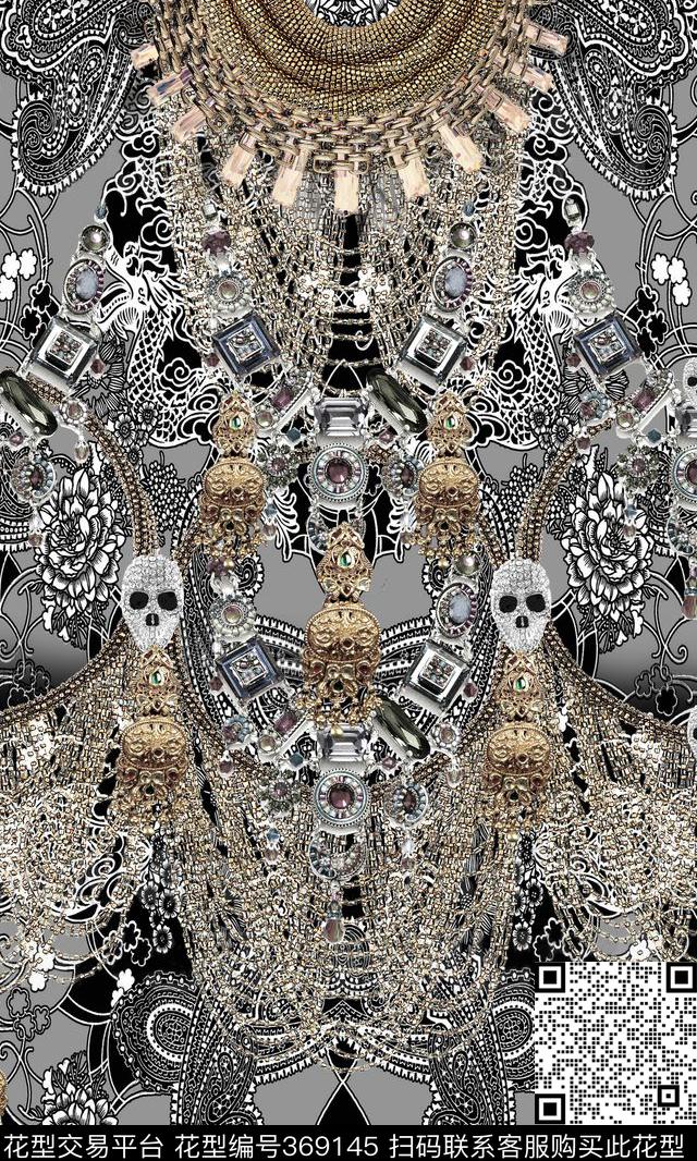 珠宝宝石定位数码印花华亿平台下载（图片编号: 369145） - 瓦栏（Walan）