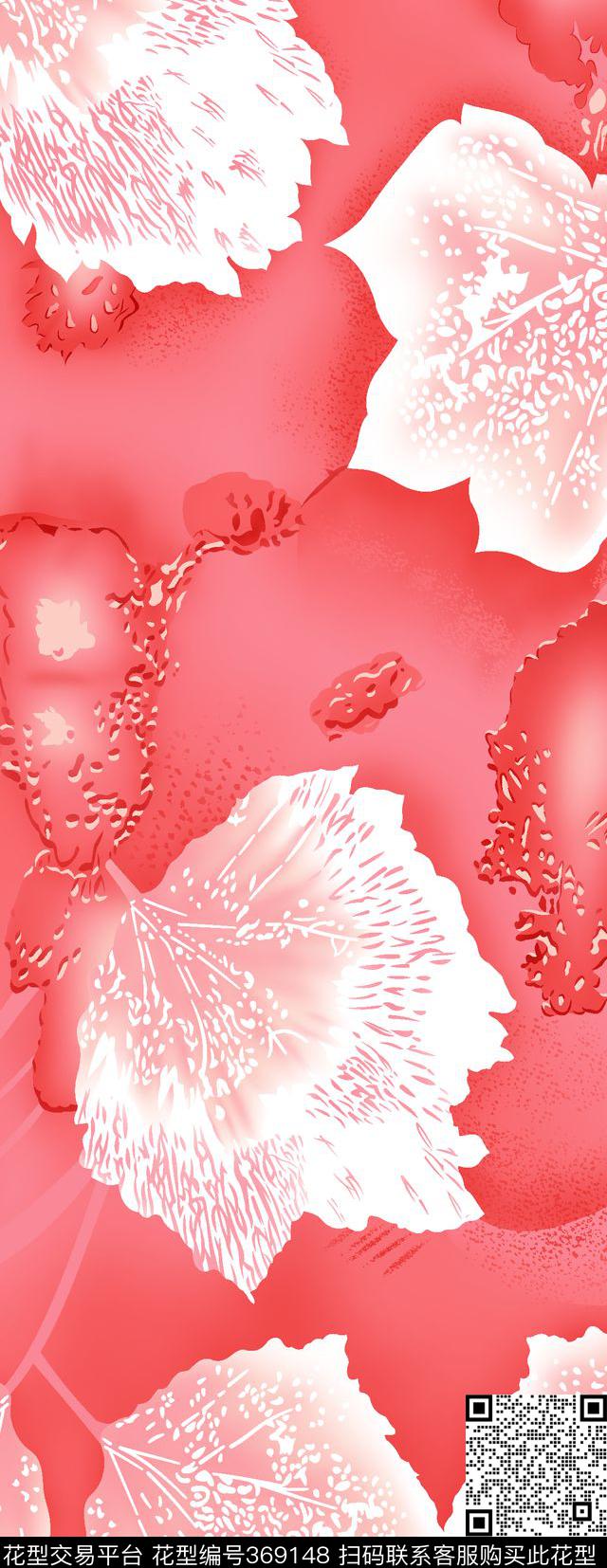 叶子抽像c5xscha传统印花华亿平台下载（图片编号: 369148） - 瓦栏（Walan）
