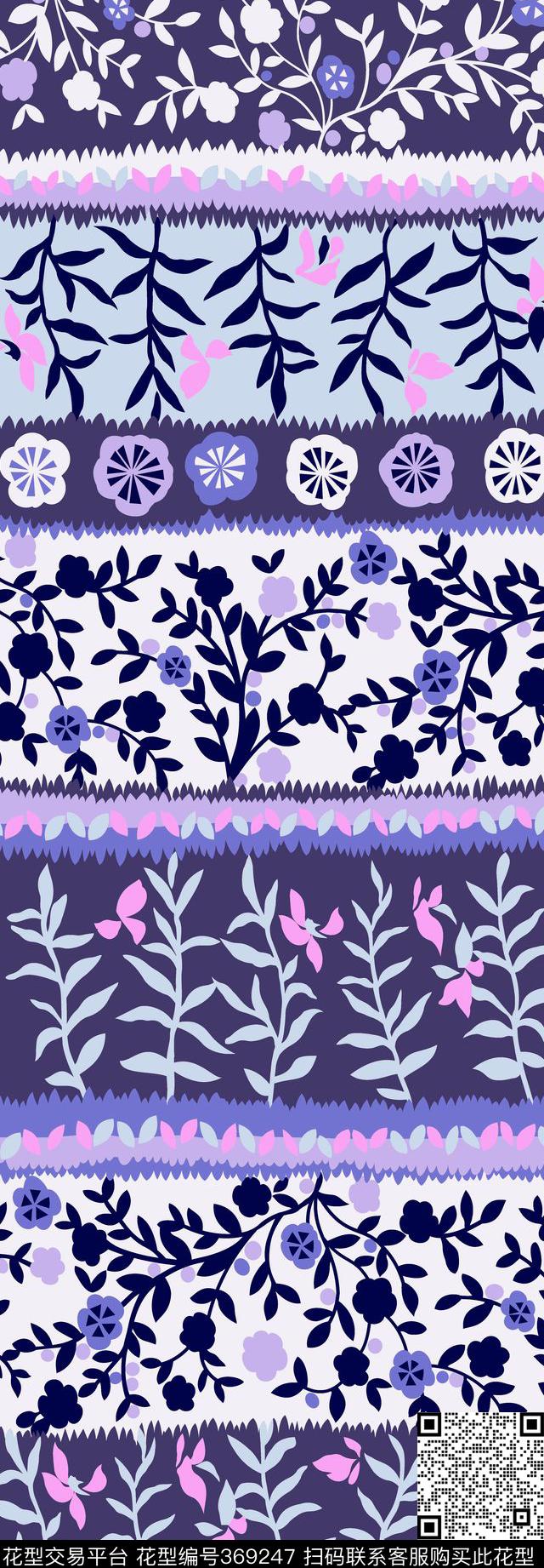 P-田园风/Countryside数码印花华亿平台下载（图片编号: 369247） - 瓦栏（Walan）