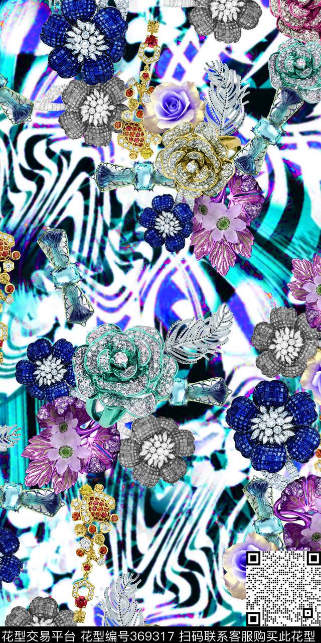 珠宝首饰器皿数码印花华亿平台下载（图片编号: 369317） - 瓦栏（Walan）
