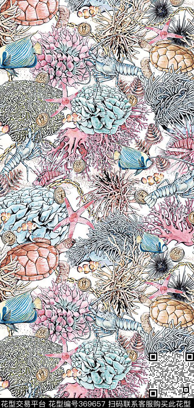 动物华亿平台动物纹数码印花华亿平台下载（图片编号: 369657） - 瓦栏（Walan）