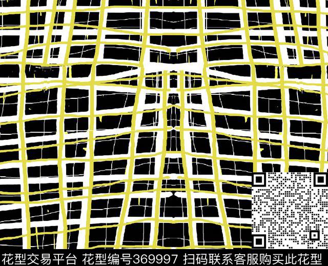 几何条纹几何、抽象传统印花华亿平台下载（图片编号: 369997） - 瓦栏（Walan）
