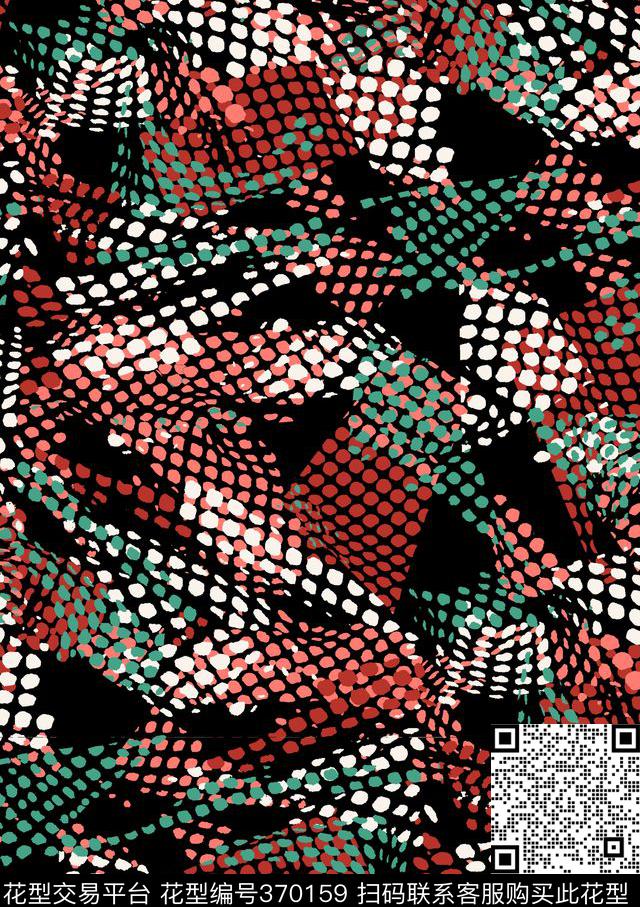 休闲圆点泳衣/内衣/服饰面料华亿平台传统印花华亿平台下载（图片编号: 370159） - 瓦栏（Walan）