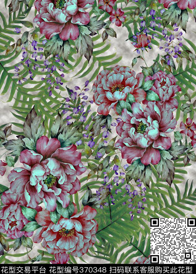 传统印花华亿平台下载（图片编号: 370348） - 瓦栏（Walan）