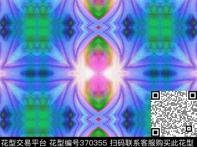 朦胧科幻立体数码印花华亿平台下载（图片编号: 370355） - 瓦栏（Walan）