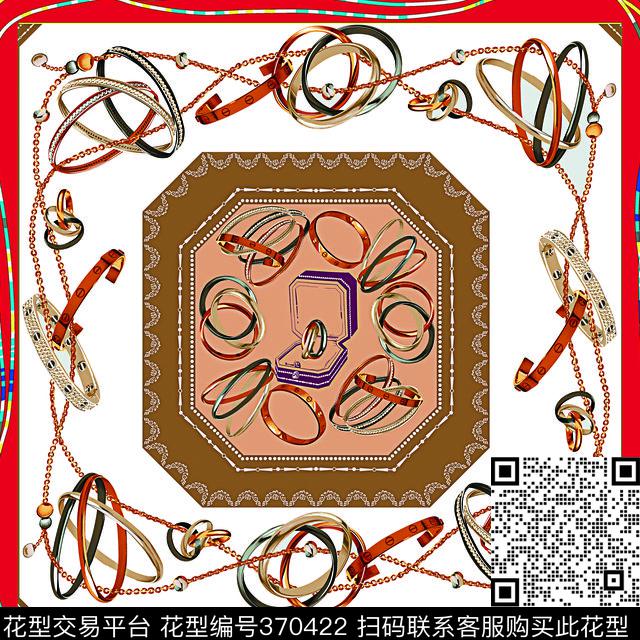 欧式宫廷风米数码印花华亿平台下载（图片编号: 370422） - 瓦栏（Walan）