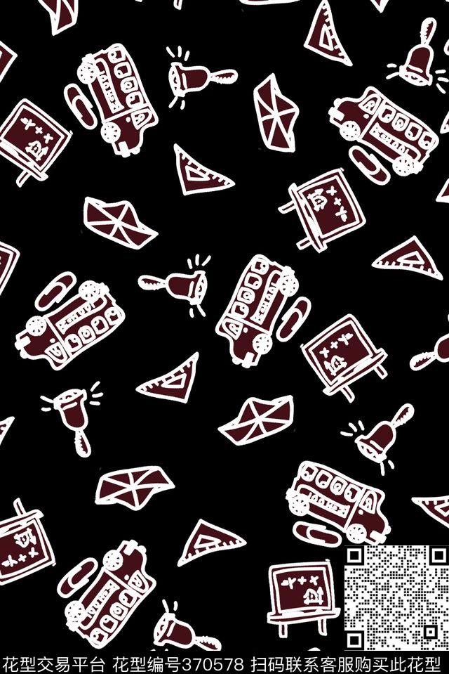 休闲风休闲元素男装印花集锦传统印花华亿平台下载（图片编号: 370578） - 瓦栏（Walan）