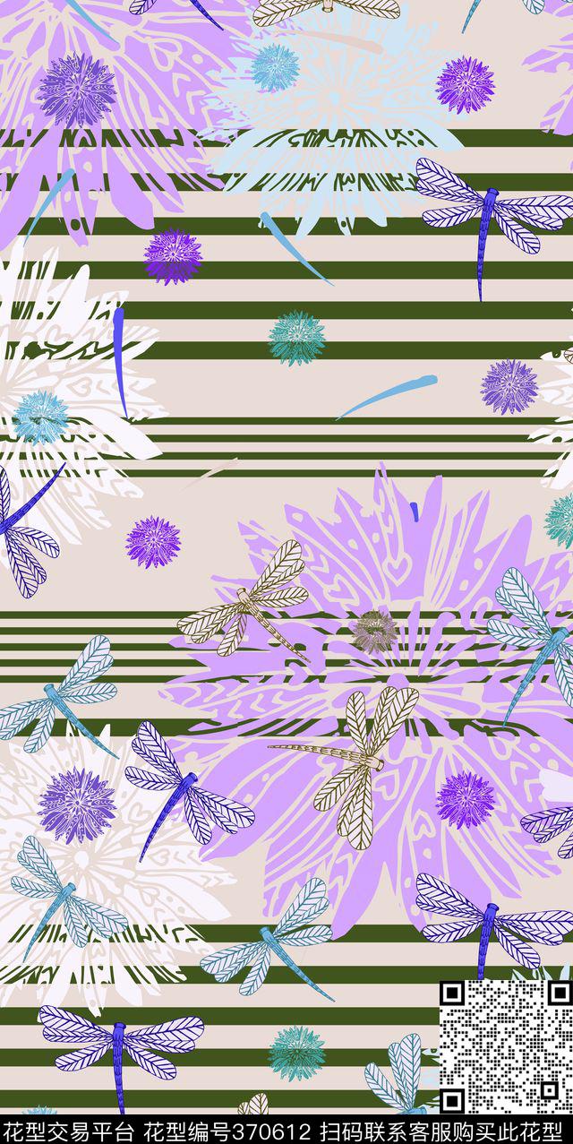 艺术图案数码印花华亿平台下载（图片编号: 370612） - 瓦栏（Walan）