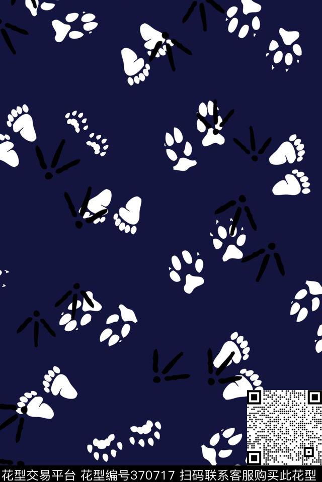 抽象碎裂几何男装传统印花华亿平台下载（图片编号: 370717） - 瓦栏（Walan）