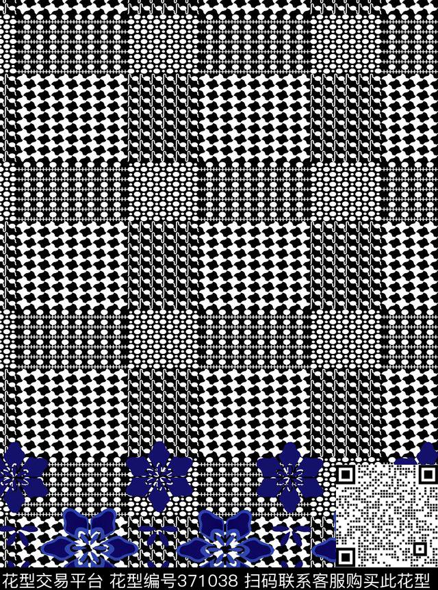 几何流行传统印花华亿平台下载（图片编号: 371038） - 瓦栏（Walan）