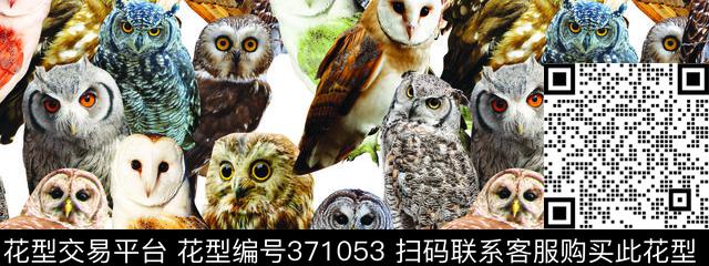 动物数码印花华亿平台下载（图片编号: 371053） - 瓦栏（Walan）