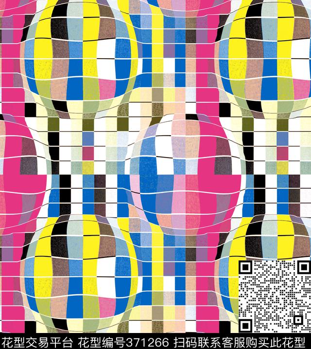 缤纷迷幻女装传统印花华亿平台下载（图片编号: 371266） - 瓦栏（Walan）