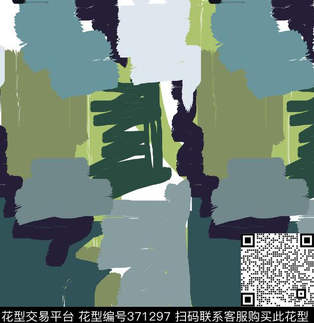 画笔笔触艺术复古传统印花华亿平台下载（图片编号: 371297） - 瓦栏（Walan）