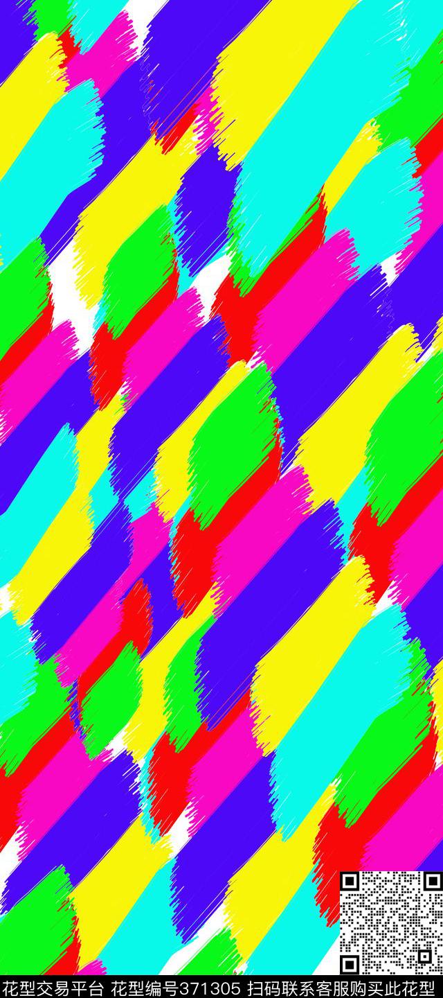 画笔休闲传统印花华亿平台下载（图片编号: 371305） - 瓦栏（Walan）