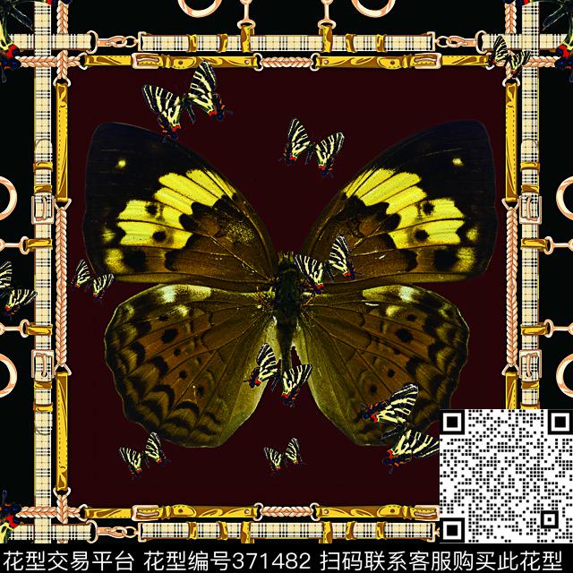 欧式宫廷风黄数码印花华亿平台下载（图片编号: 371482） - 瓦栏（Walan）