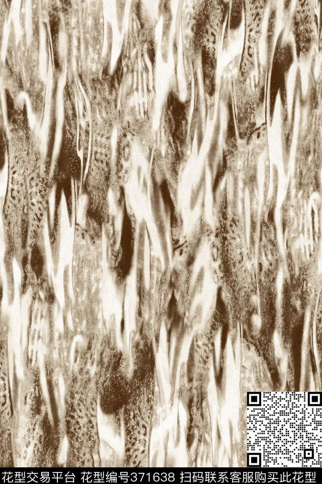 休闲动物纹豹纹数码印花华亿平台下载（图片编号: 371638） - 瓦栏（Walan）