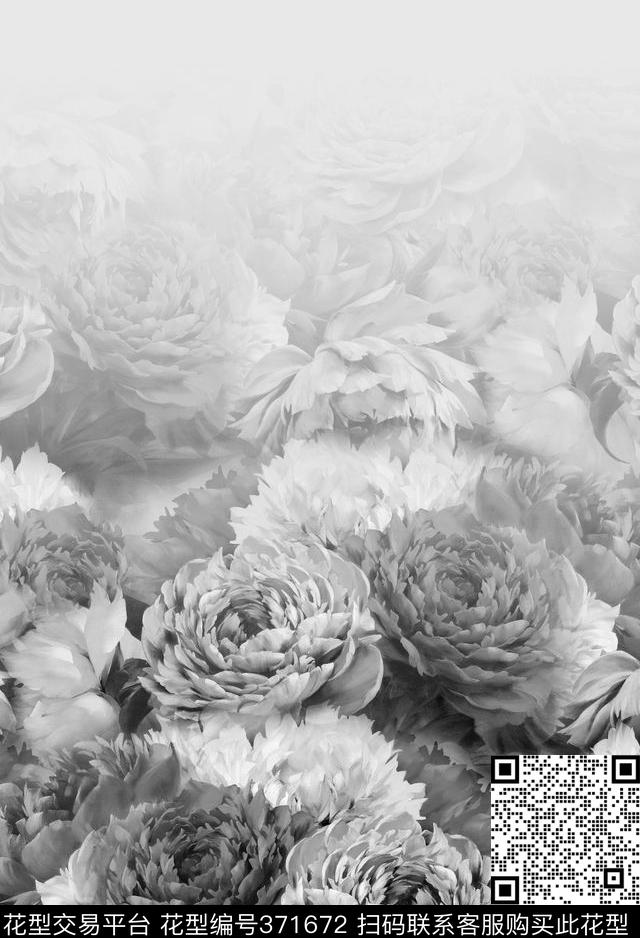 唯美定位渐变数码印花华亿平台下载（图片编号: 371672） - 瓦栏（Walan）