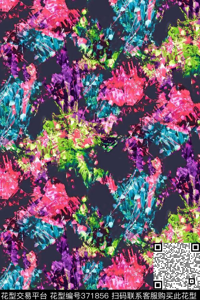 肌理金属数码印花华亿平台下载（图片编号: 371856） - 瓦栏（Walan）