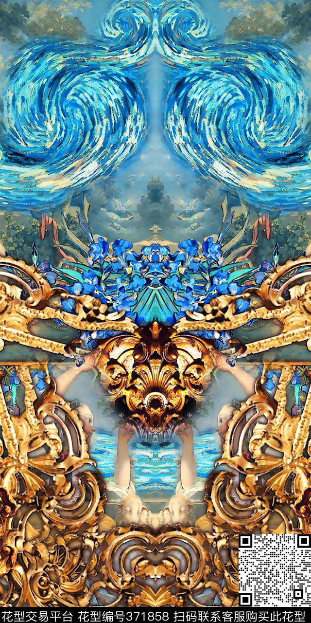 金属星空定位数码印花华亿平台下载（图片编号: 371858） - 瓦栏（Walan）