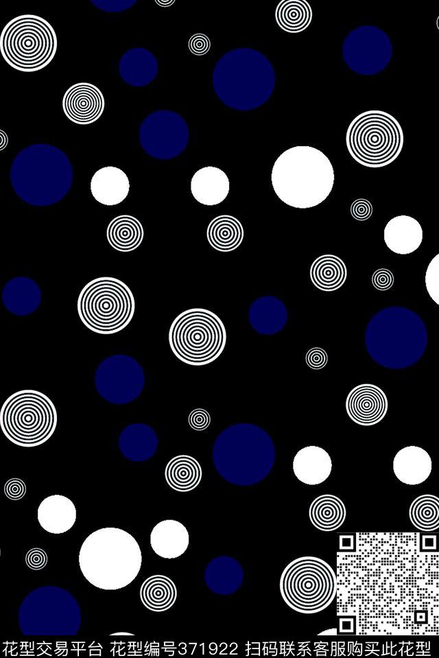 男装、几何圈圈几何圆圈男装印花集锦传统印花华亿平台下载（图片编号: 371922） - 瓦栏（Walan）
