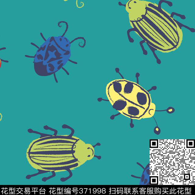 动物昆虫小动物传统印花华亿平台下载（图片编号: 371998） - 瓦栏（Walan）