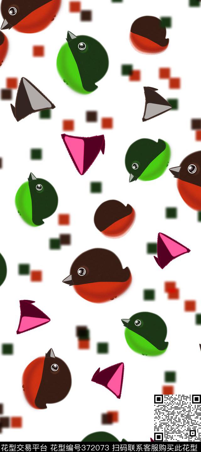 鸟休闲传统印花华亿平台下载（图片编号: 372073） - 瓦栏（Walan）