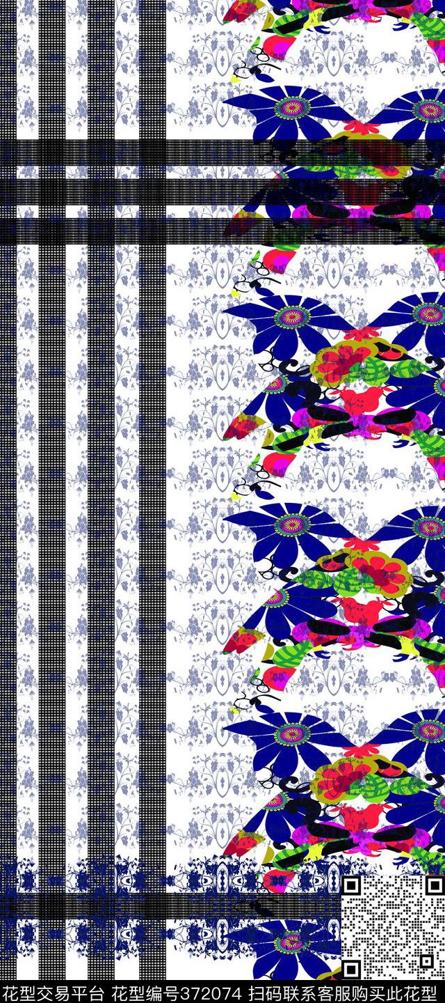 鸟休闲传统印花华亿平台下载（图片编号: 372074） - 瓦栏（Walan）