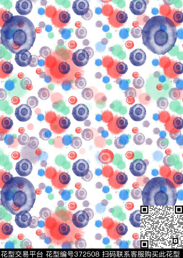 休闲清新数码印花华亿平台下载（图片编号: 372508） - 瓦栏（Walan）