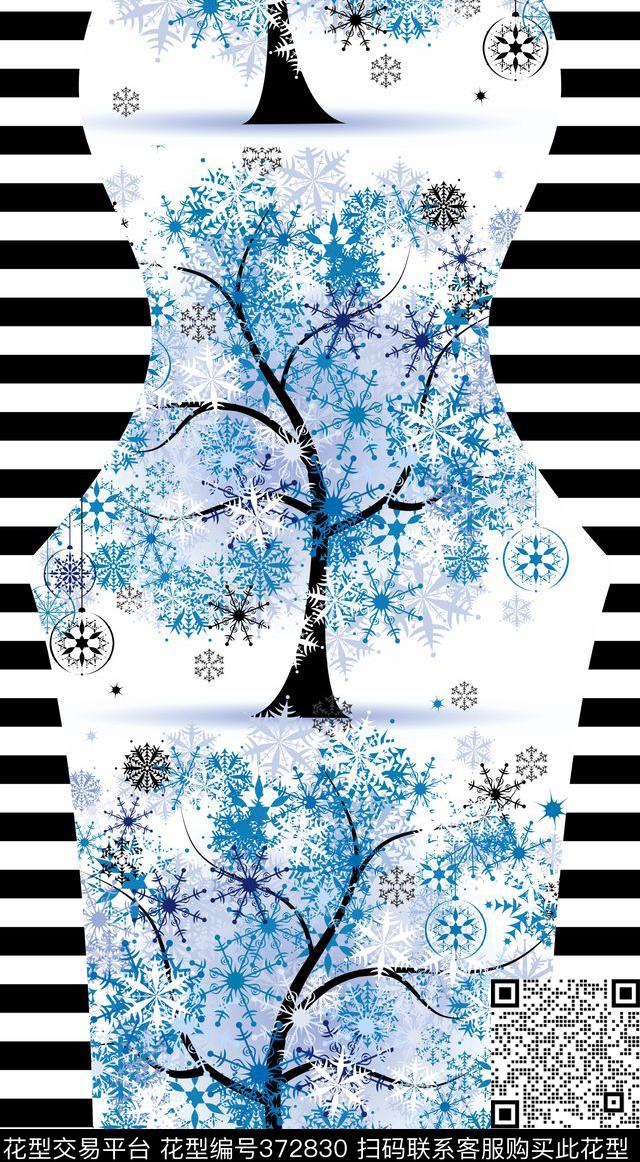 风景树木间条定位定位传统印花华亿平台下载（图片编号: 372830） - 瓦栏（Walan）