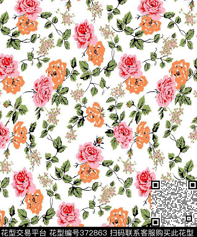 休闲传统印花华亿平台下载（图片编号: 372863） - 瓦栏（Walan）