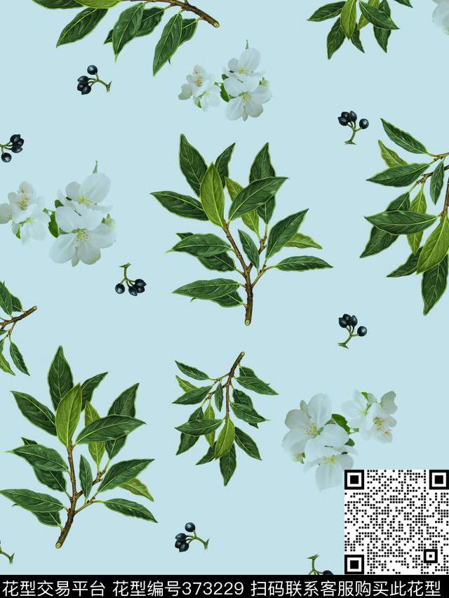 春夏花朵男装华亿平台数码印花华亿平台下载（图片编号: 373229） - 瓦栏（Walan）