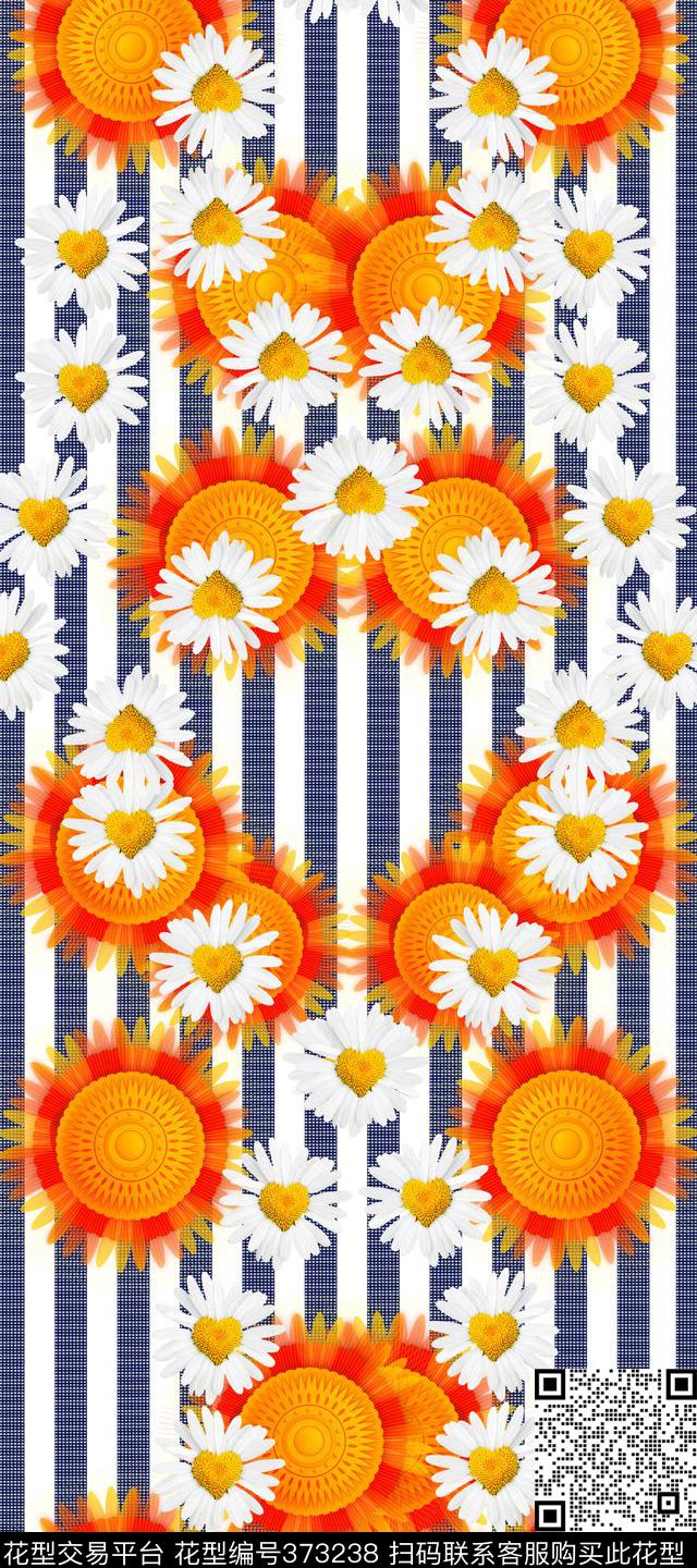 花休闲传统印花华亿平台下载（图片编号: 373238） - 瓦栏（Walan）